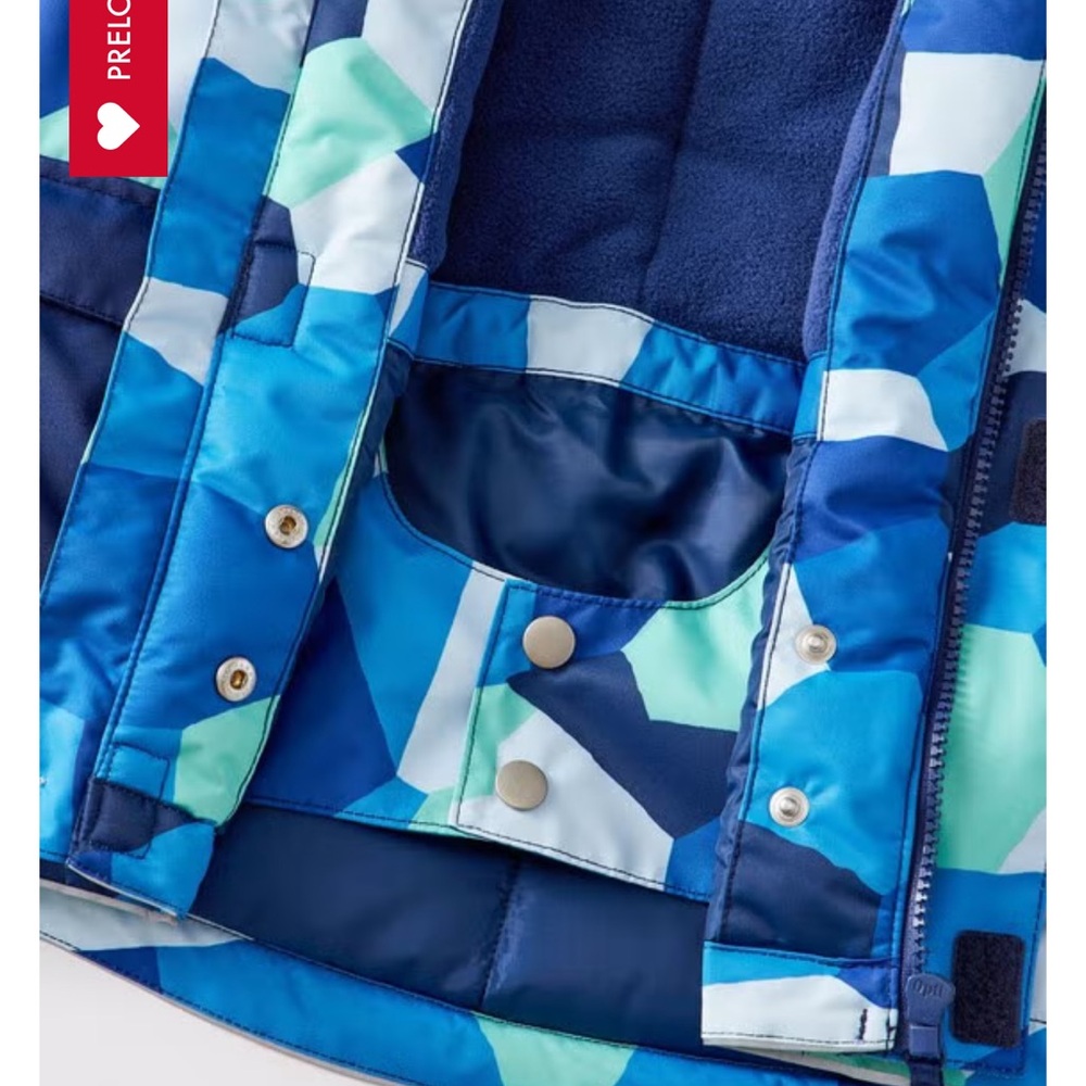 Hanna Andersson Boys Size 5 Snowsuit Set with Bib and Coat - Picture 10 of 11